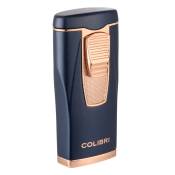 Colibri aansteker - Monaco Triple Jet Carbon - Navy blauw